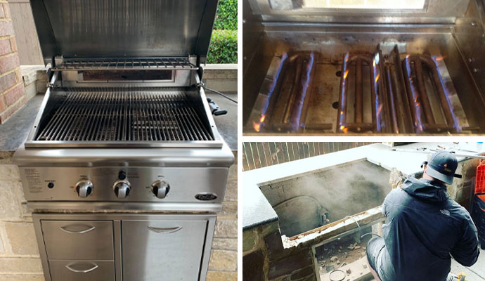 grill cleaning, repair and installation