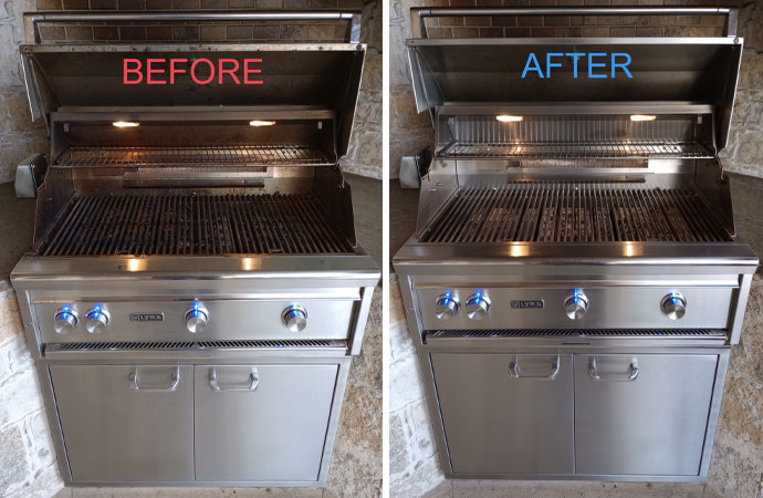 Professional BBQ Grill Cleaning